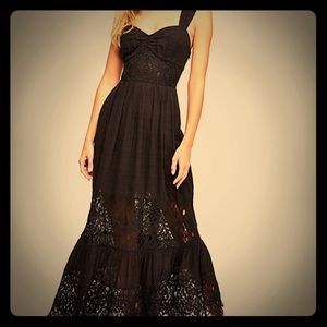 NWOT Free People Caught your Eye Maxi Dress